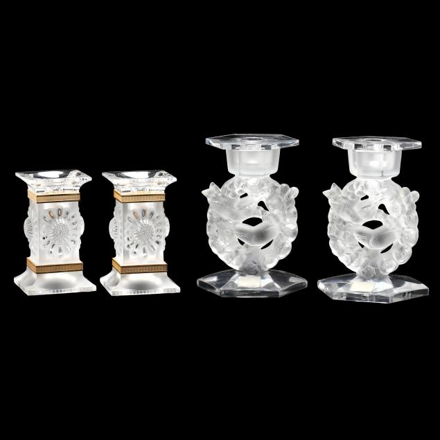 two-pairs-of-lalique-crystal-candlesticks