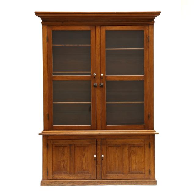 southern-yellow-pine-library-cabinet