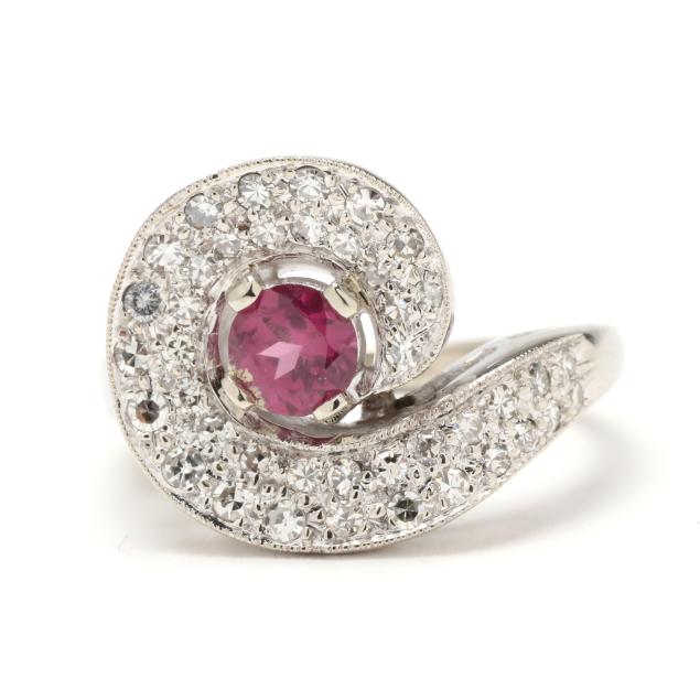 white-gold-pink-sapphire-and-diamond-ring