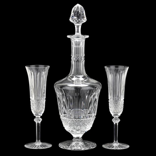 st-louis-i-tommy-i-crystal-decanter-and-flutes