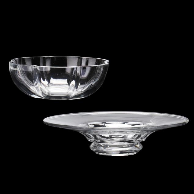 two-baccarat-crystal-center-bowls