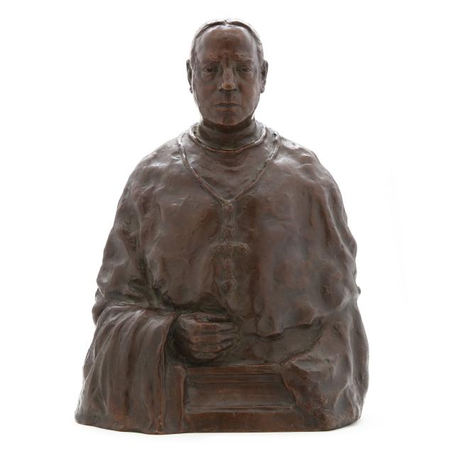 cartaino-s-paolo-italian-american-1882-1955-patinated-bronze-bust-of-a-cardinal