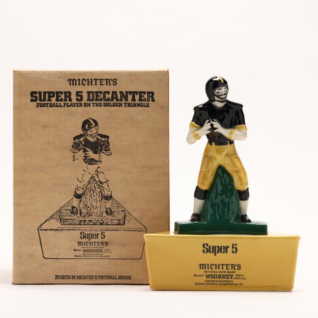 michter-s-whiskey-in-super-5-football-player-decanter