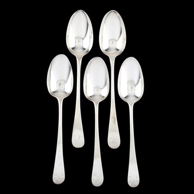 five-george-iii-silver-tablespoons-mark-of-hester-bateman