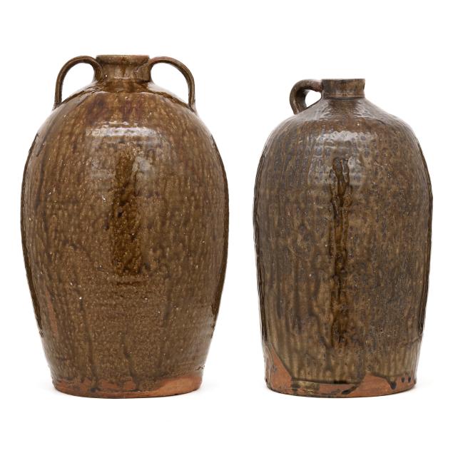 western-nc-pottery-two-jugs