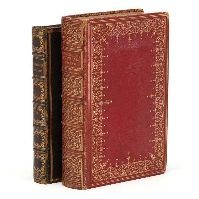 two-finely-bound-19th-century-poetry-books-with-fore-edge-paintings