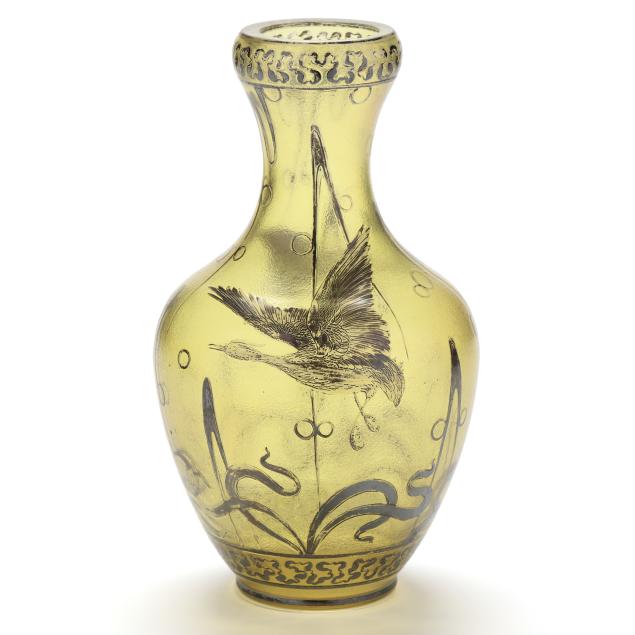 attributed-carl-goldberg-silver-overlay-glass-vase