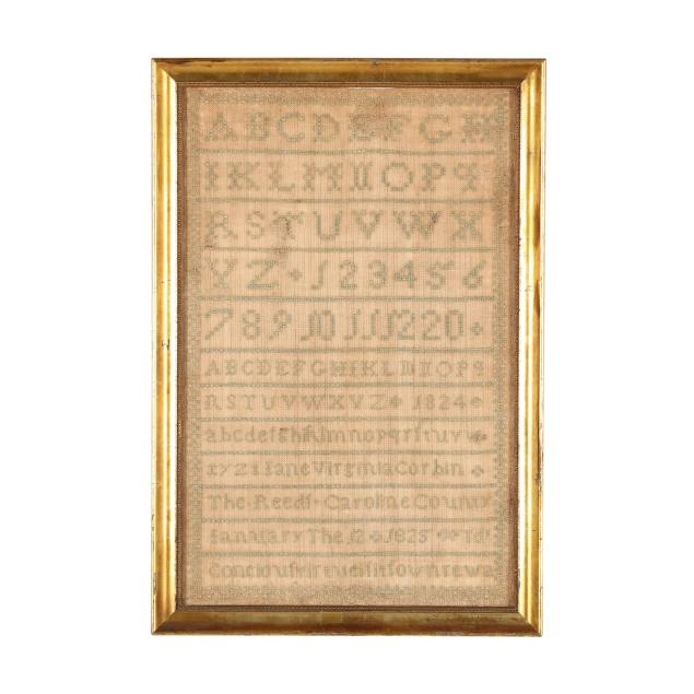 jane-virginia-corbin-s-sampler-dated-1825-caroline-county-virginia