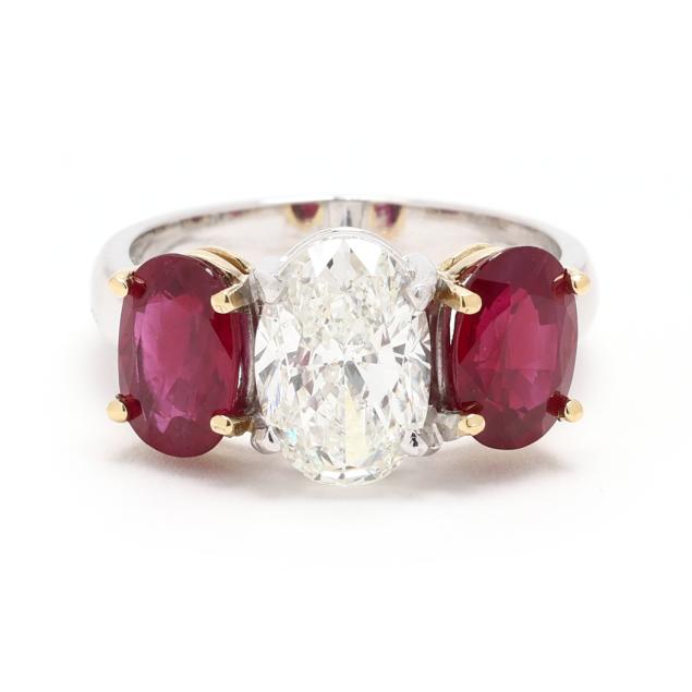 platinum-gold-diamond-and-ruby-ring