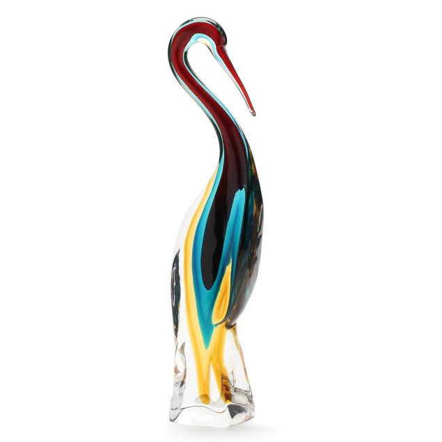 zanetti-tall-murano-glass-bird