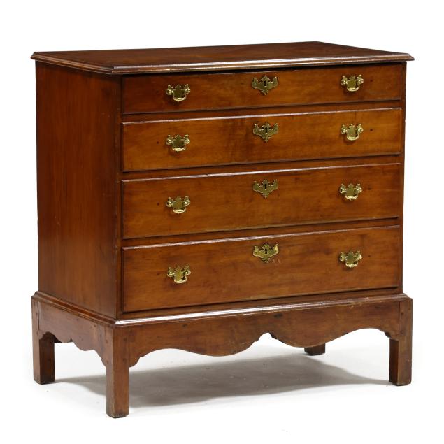 southern-chippendale-cherry-chest-of-drawers