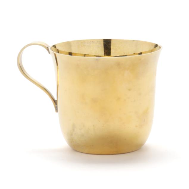 tiffany-co-sterling-silver-gilt-baby-cup