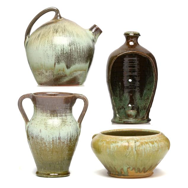 four-north-state-vessels-with-rutile-style-glaze