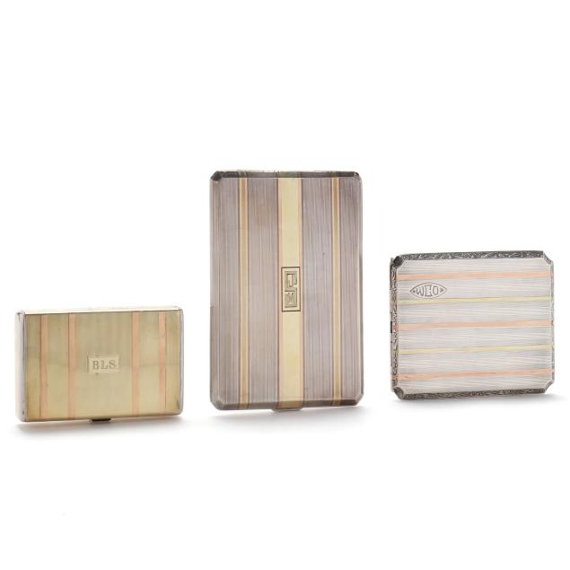 three-sterling-silver-cigarette-cases-with-gold-wash