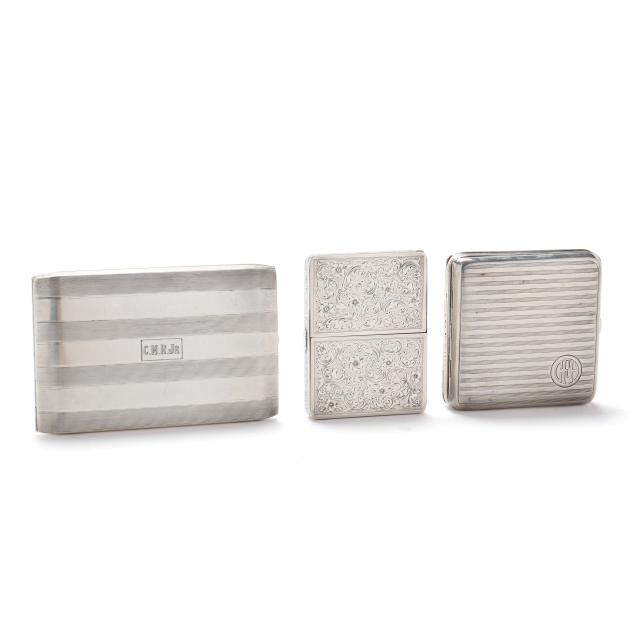 three-sterling-silver-cigarette-cases