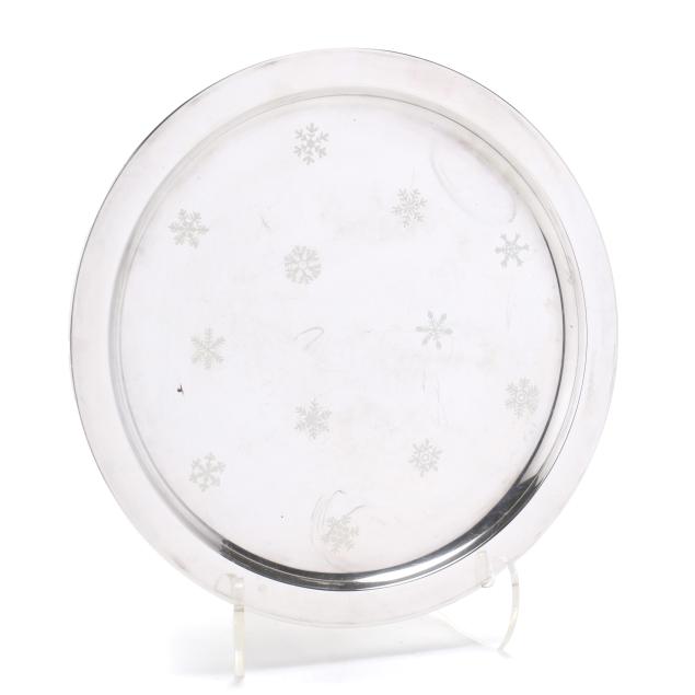 tiffany-co-sterling-silver-and-enameled-snowflake-tray