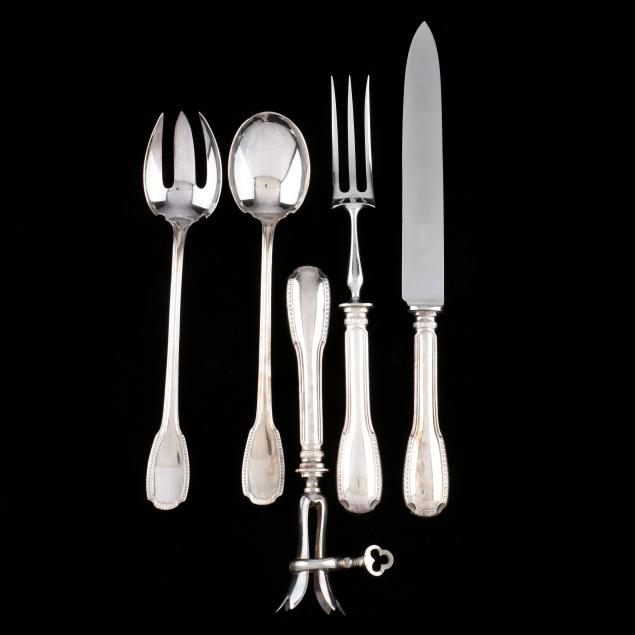 a-christofle-i-godrons-i-silver-plated-flatware-serving-set