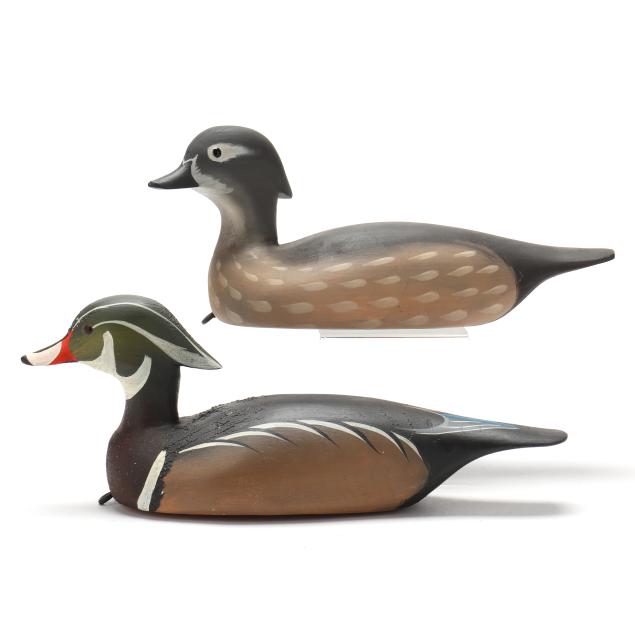 curtis-waterfield-va-1926-2017-pair-wood-ducks