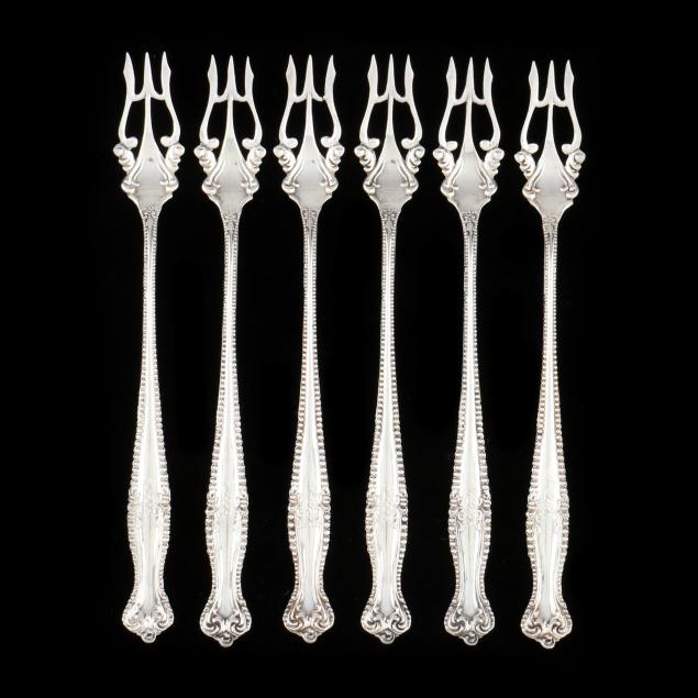 set-of-six-towle-i-canterbury-i-sterling-silver-cocktail-forks