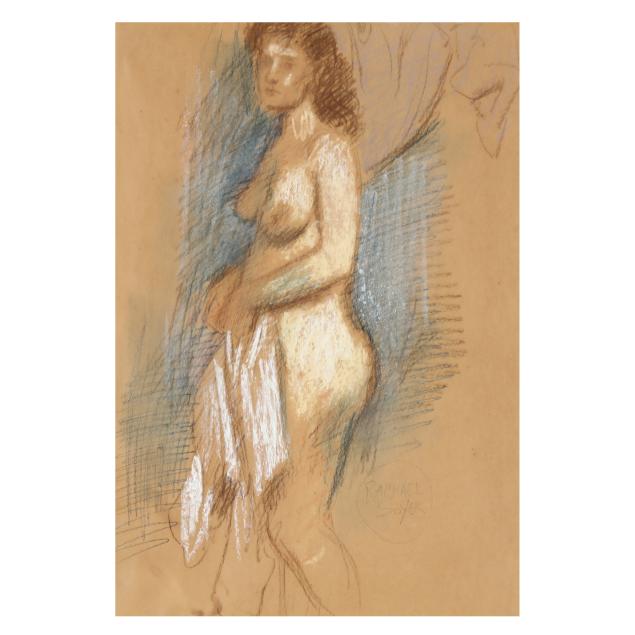 raphael-soyer-american-1899-1987-nude-study