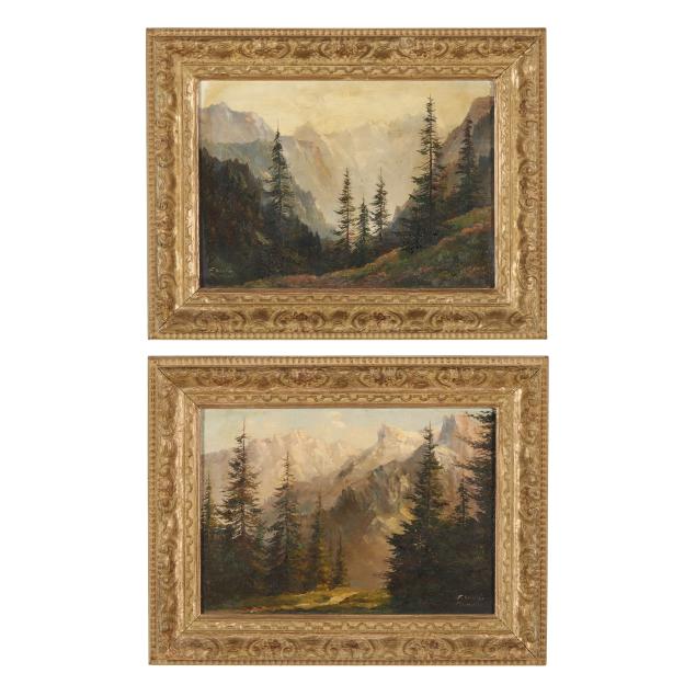 german-school-early-20th-century-pair-of-alpine-landscapes-signed