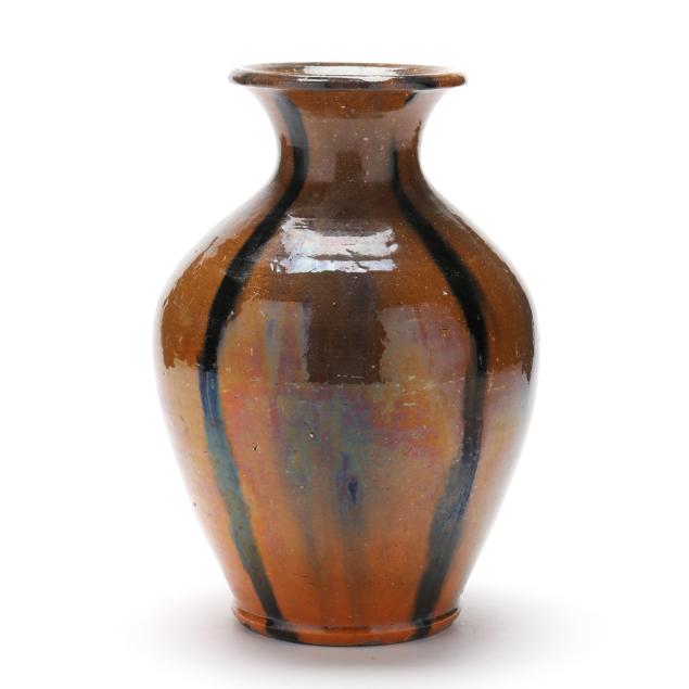 attributed-to-daniel-z-craven-1875-1949-moore-county-nc-baluster-vase