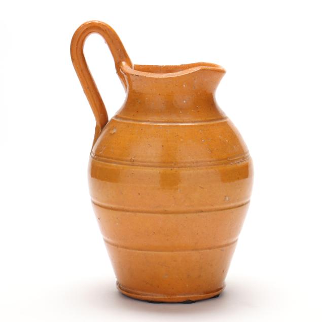 early-nc-pottery-transitional-earthenware-pitcher