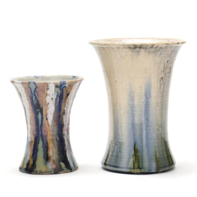 two-pisgah-forest-beaker-vases