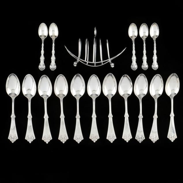 a-group-of-sterling-silver-tableware