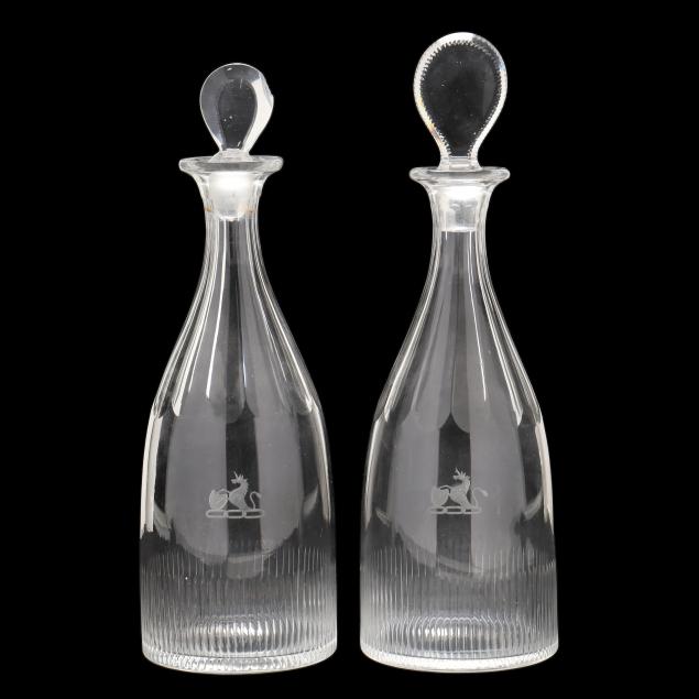 pair-of-georgian-cut-glass-decanters-with-heraldic-engraving