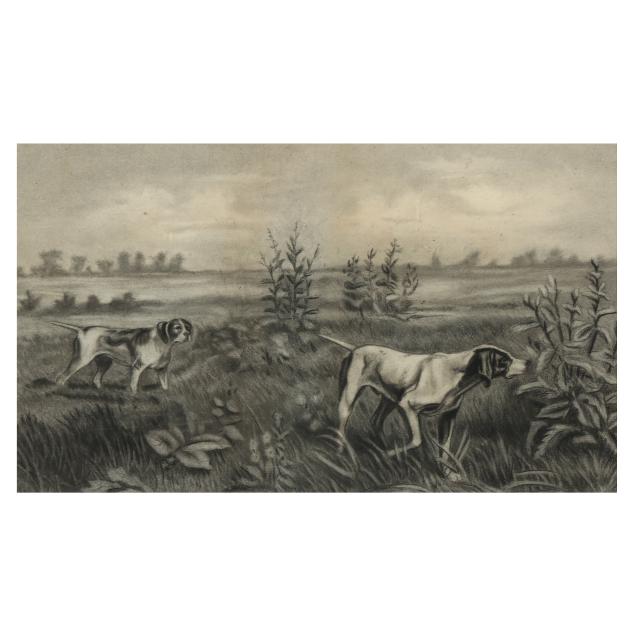 a-vintage-charcoal-drawing-of-two-pointers