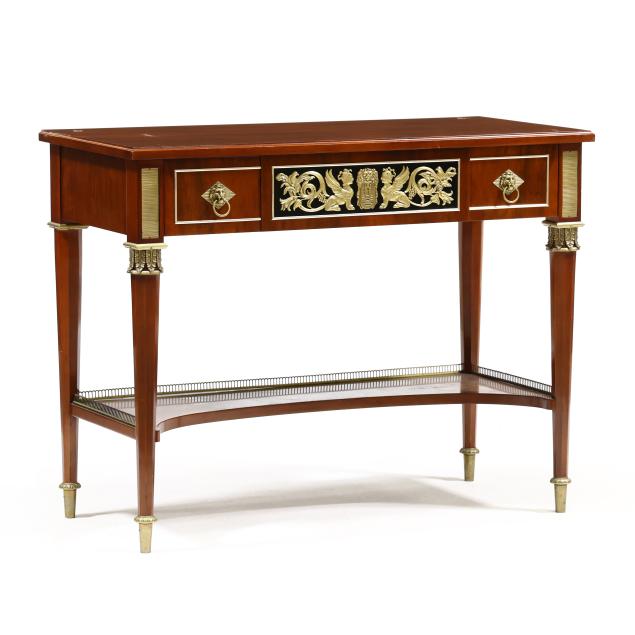 john-widdicomb-neoclassical-style-mahogany-and-ormolu-console-table