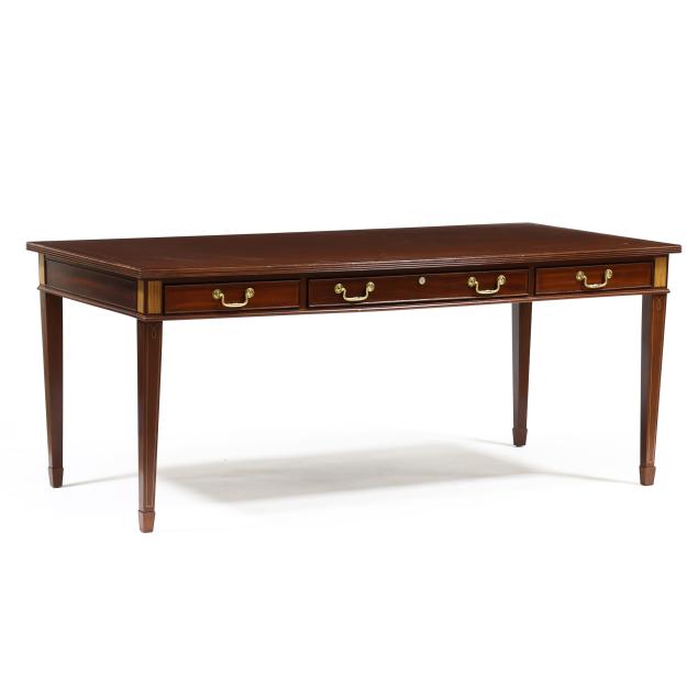 council-federal-style-inlaid-mahogany-executive-desk