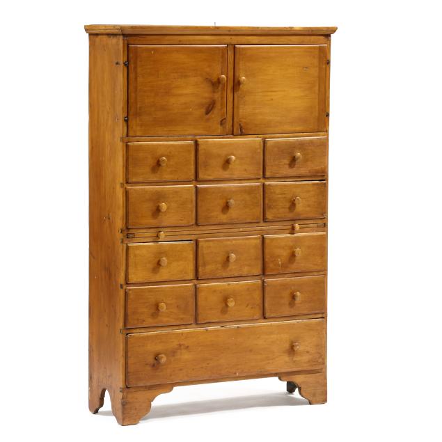 new-england-pine-apothecary-cabinet