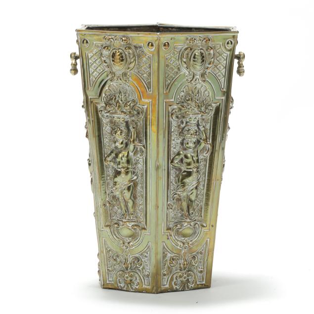 a-continental-brass-repousse-umbrella-stand