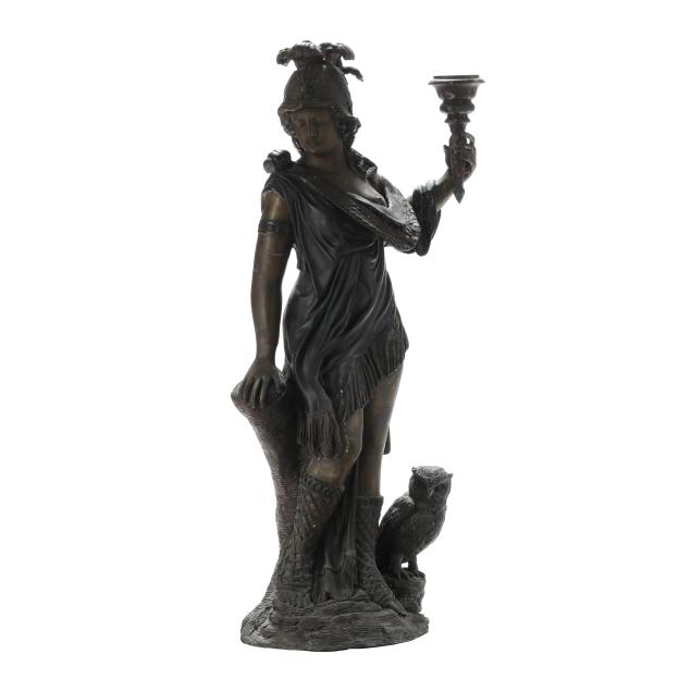 a-large-decorative-bronze-statue-of-athena