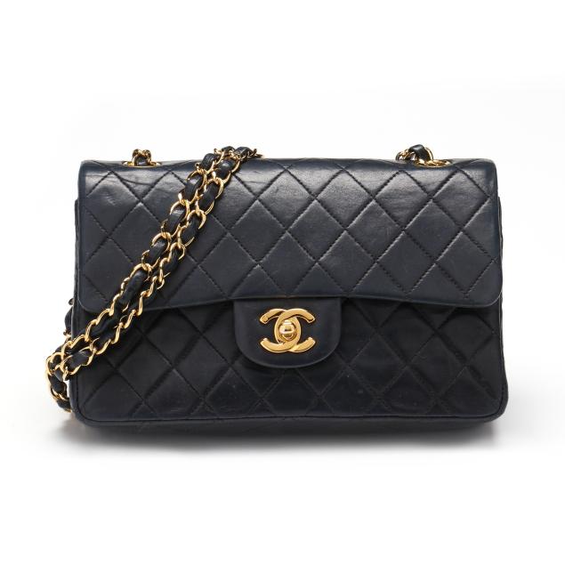 vintage-chanel-small-double-flap-bag-in-navy