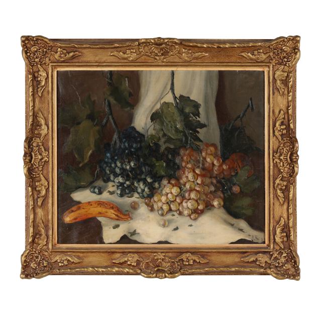 j-ros-dutch-20th-century-still-life-with-grapes-and-a-banana