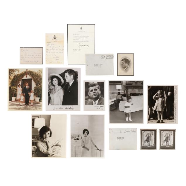 group-of-kennedy-family-letters-and-photographs