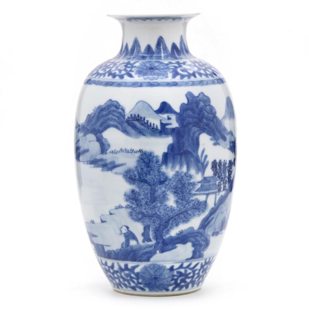 a-chinese-blue-and-white-vase