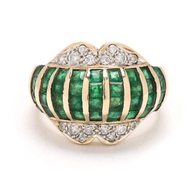 gold-emerald-and-diamond-ring