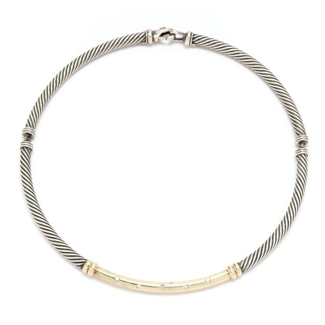 sterling-silver-gold-and-diamond-i-metro-i-collar-necklace-david-yurman