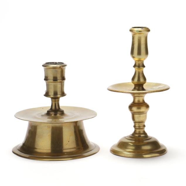 two-early-northwest-european-brass-candlesticks