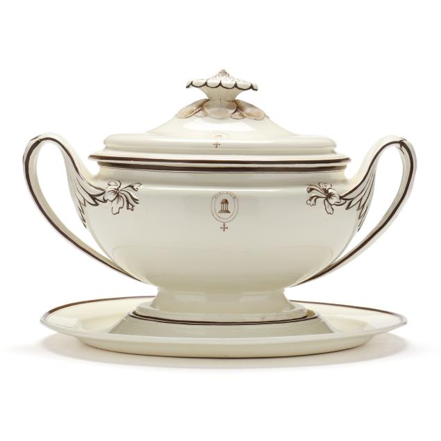 a-large-wedgwood-armorial-covered-tureen-with-under-tray