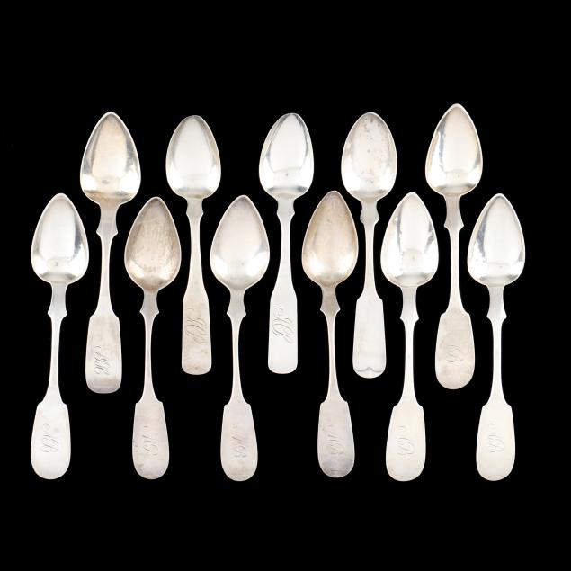 collection-of-eleven-virginia-coin-silver-teaspoons-mark-of-samuel-roberts