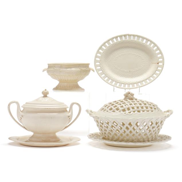 a-group-of-five-creamware-serving-pieces