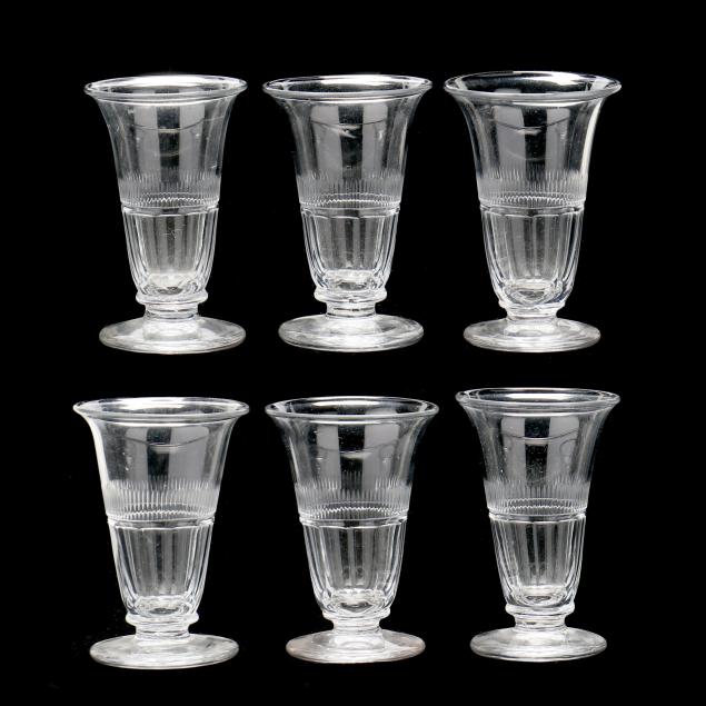 six-antique-english-syllabub-glasses