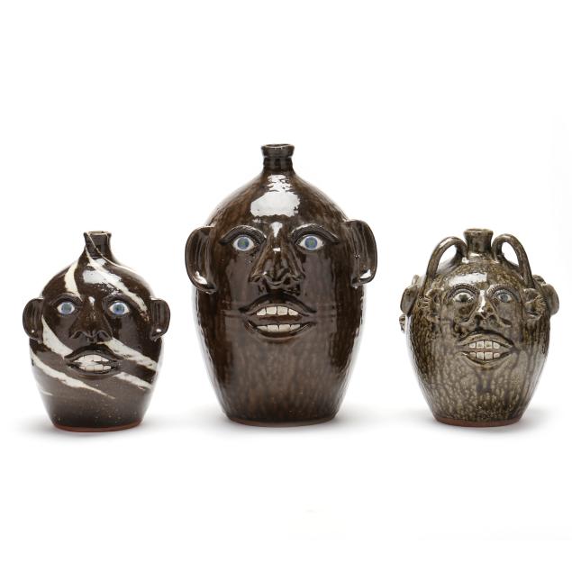 joe-reinhardt-vale-nc-three-face-jugs