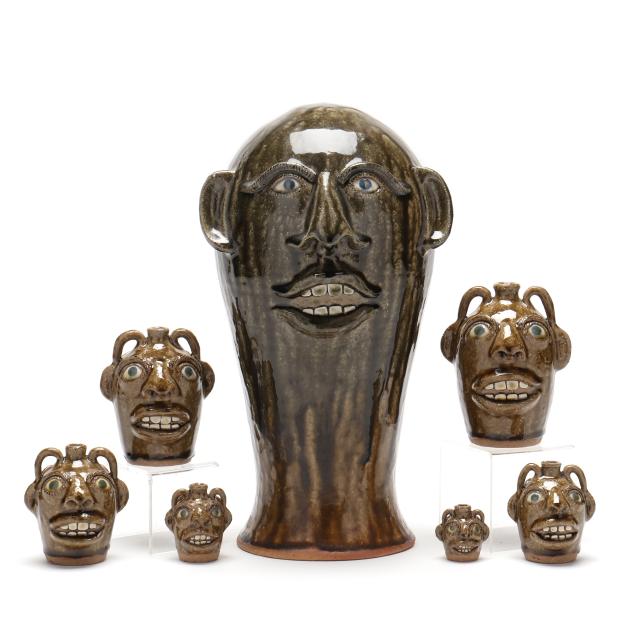 joe-reinhardt-vale-nc-seven-folk-face-sculptures