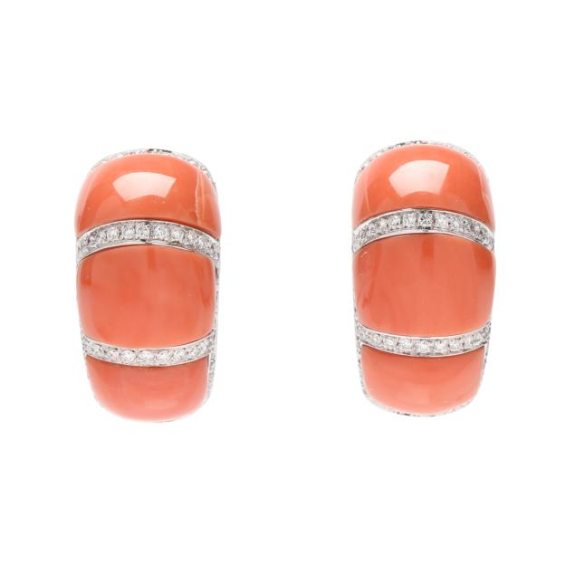 white-gold-coral-and-diamond-earrings-garavelli